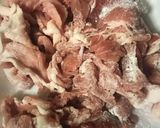 チーズちくわの豚肉巻き♪作り方1写真