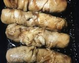 チーズちくわの豚肉巻き♪作り方5写真