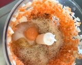 鮭のチーズinバーグ作り方3写真