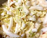 サクとろ食感♡豚こま白菜のお好み焼き作り方3写真