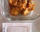 納豆と鶏肉のミートグラタン風作り方1写真