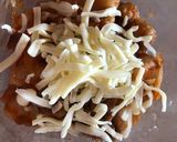 納豆と鶏肉のミートグラタン風作り方2写真