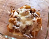 納豆と鶏肉のミートグラタン風作り方3写真