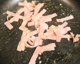 簡単♩卵とベーコンのお醤油パスタ作り方3写真