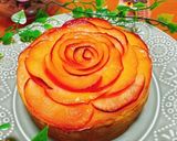 ♡薔薇りんごのさつま芋チーズケーキ♡作り方13写真
