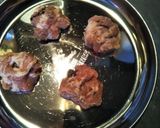 豚コマde塩昆布肉団子☆お弁当作り方2写真