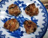 豚コマde塩昆布肉団子☆お弁当作り方4写真