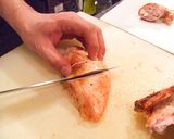 ベビーターキーの切り分け方作り方9写真