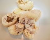 簡単スピードメニューガチ鶏皮ポン酢作り方1写真