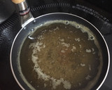 昨日の再利用大根皮かきあげ再利用とじ丼作り方3写真