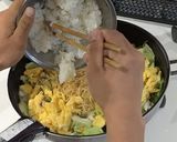パパでもできる☆ビーフン入りチャーハン作り方5写真