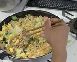 パパでもできる☆ビーフン入りチャーハン作り方7写真