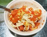 犬ご飯　二色のパスタ作り方6写真