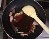 超簡単☆こく旨！甘辛ナポリタン焼きうどん作り方4写真