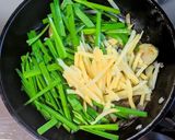 茄子の肉ニラ筍あんかけ炒め作り方7写真
