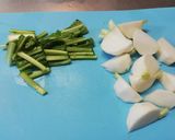 【作り置き】かぶと油揚げの煮物作り方1写真