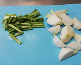 【作り置き】かぶと油揚げの煮物作り方1写真