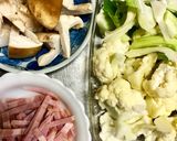 カリフラワー椎茸グラタン風クリームスープ作り方1写真