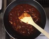 超簡単☆こく旨！甘辛ナポリタン焼きうどん作り方5写真