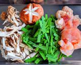 麦ごはんで✿鶏肉とニラの塩ダレ雑炊作り方1写真