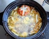 麦ごはんで✿鶏肉とニラの塩ダレ雑炊作り方6写真