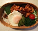 たんぱく質多めのお弁当⑮メキシカンチキン作り方8写真