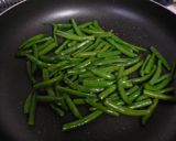 インゲンとカニカマのチーズ焼き作り方1写真