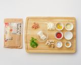 幼児食に♪ビーフンでレンチンナポリタン作り方3写真