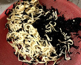切り干し大根とひじきのキムチ炒め作り方1写真
