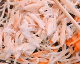 簡単✨もやしとササミの甘辛♪甜麺醤炒め作り方6写真