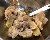 鶏肉の甘辛ごまソース作り方1写真