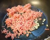 挽き肉野菜炒め、コチュ&マーラー醤作り方2写真