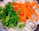挽き肉野菜炒め、コチュ&マーラー醤作り方5写真