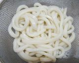 唐揚げとナスの甘酢あんのぶっかけうどん作り方2写真