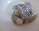 えびと長芋のチーズ炒め作り方1写真