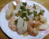 えびと長芋のチーズ炒め作り方6写真