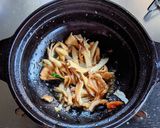 麦ごはんで✿鶏肉とニラの塩ダレ雑炊作り方5写真