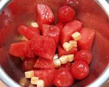 スイカとトマトのイタリアンサラダ作り方2写真