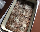 砂糖なし ココナッツとバナナのブラウニー作り方5写真