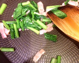 簡単お弁当おかず♪小松菜の卵炒め中華風♪作り方4写真