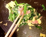 簡単お弁当おかず♪小松菜の卵炒め中華風♪作り方6写真