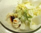 レンジで！白菜のにんにく醤油チーズ和え作り方6写真