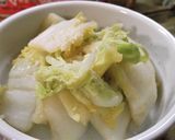 レンジで！白菜のにんにく醤油チーズ和え作り方8写真
