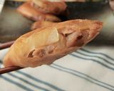 豚肉とフライドポテトのにんにく味噌春巻き作り方4写真