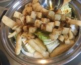 白菜と油揚げの炊いたん作り方4写真