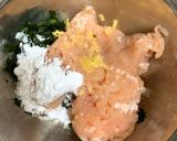 わかめのつくねのてり焼き作り方2写真