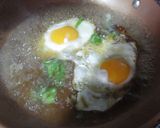 目玉焼きの醤油煮（アレンジバージョン）作り方3写真