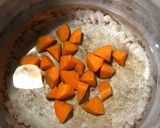 さつまいも肉じゃが作り方2写真