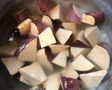 さつまいも肉じゃが作り方1写真