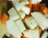 厚揚げ入りスタミナ炒めリメイクカレー作り方5写真